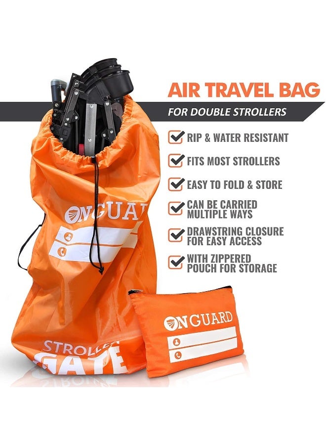 OnGuard - Double Stroller Bag with Storage Pouch - Image 3